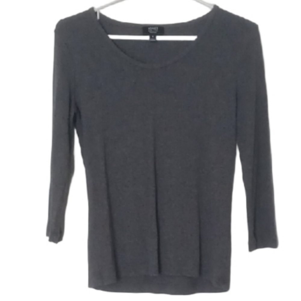 -- Jones New York Gray Women's Top Size Small